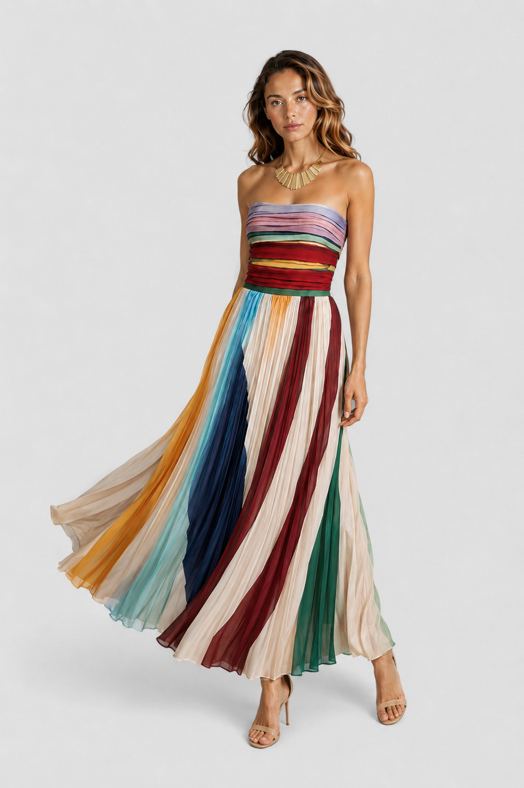 LUNÉA | Vestido largo fluido