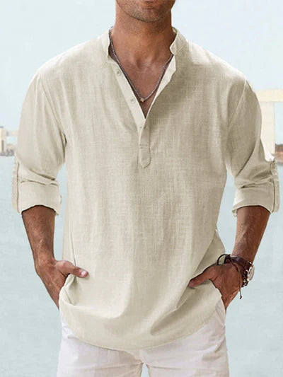 MONTCLAIR™ | Camisa de Lino Premium