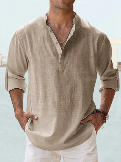 MONTCLAIR™ | Camisa de Lino Premium