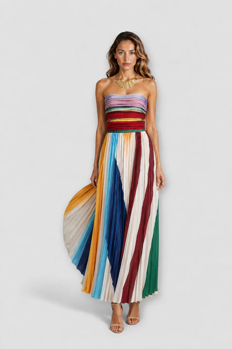 LUNÉA | Vestido largo fluido