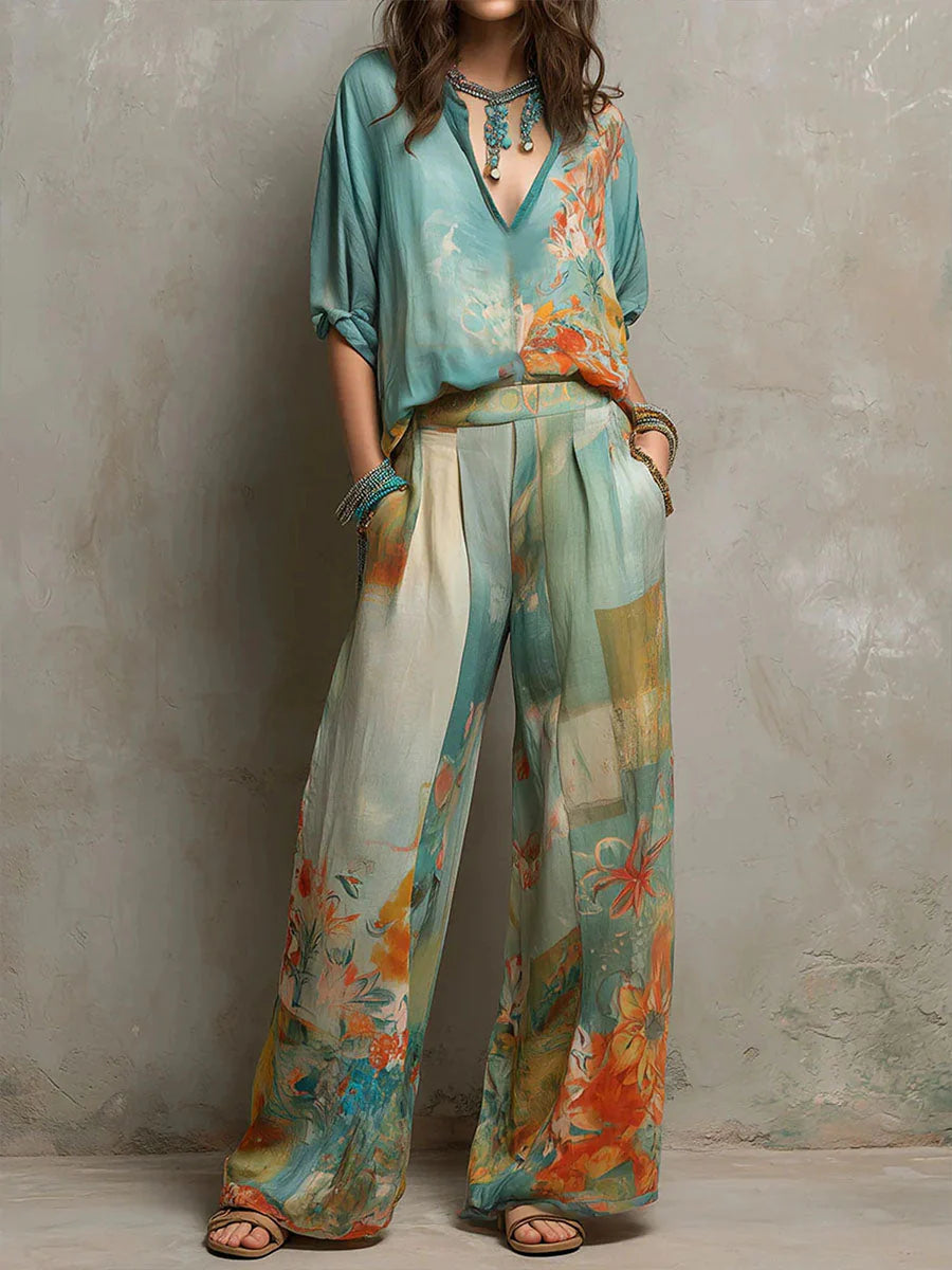 Élyna™ | Conjunto Floral de Elegancia Atemporal