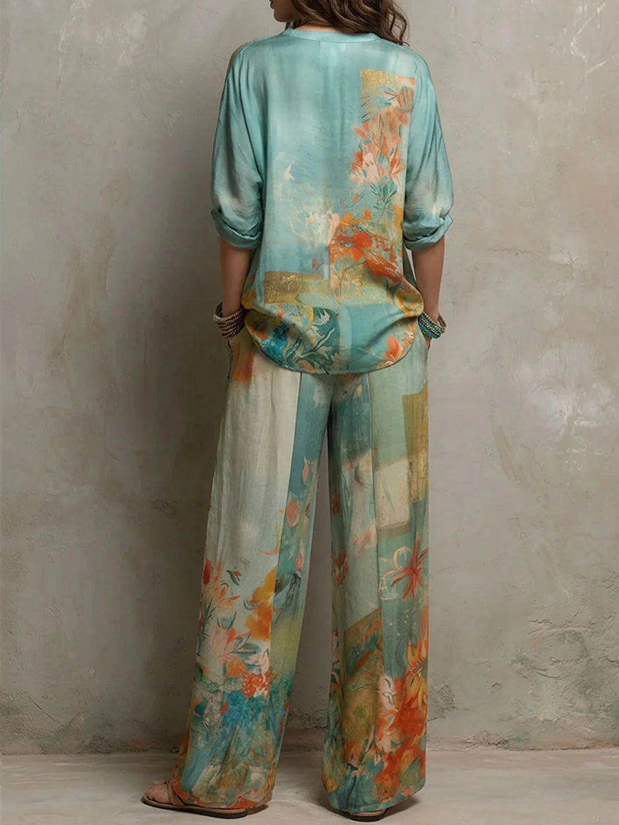 Élyna™ | Conjunto Floral de Elegancia Atemporal