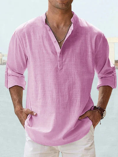 MONTCLAIR™ | Camisa de Lino Premium