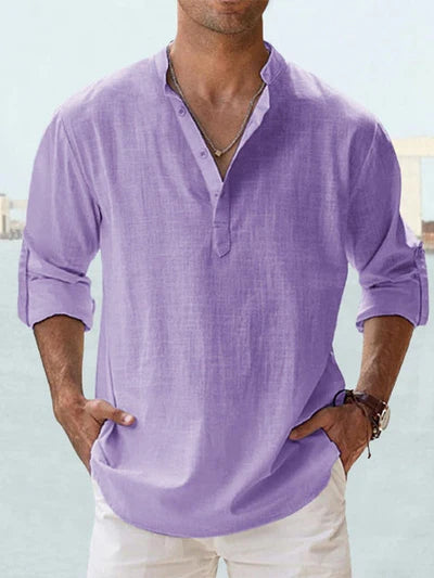 MONTCLAIR™ | Camisa de Lino Premium